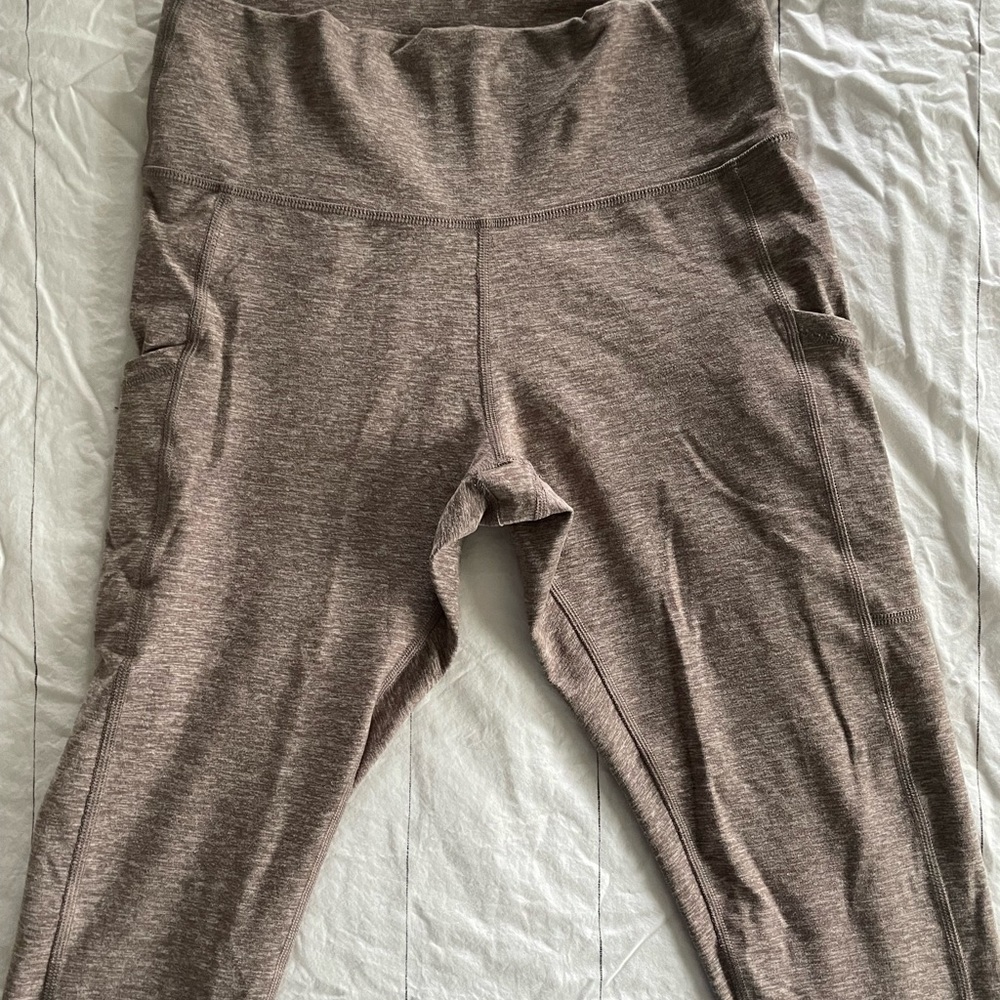 Offline by Aerie leggings - worn 2x, size L Tan color